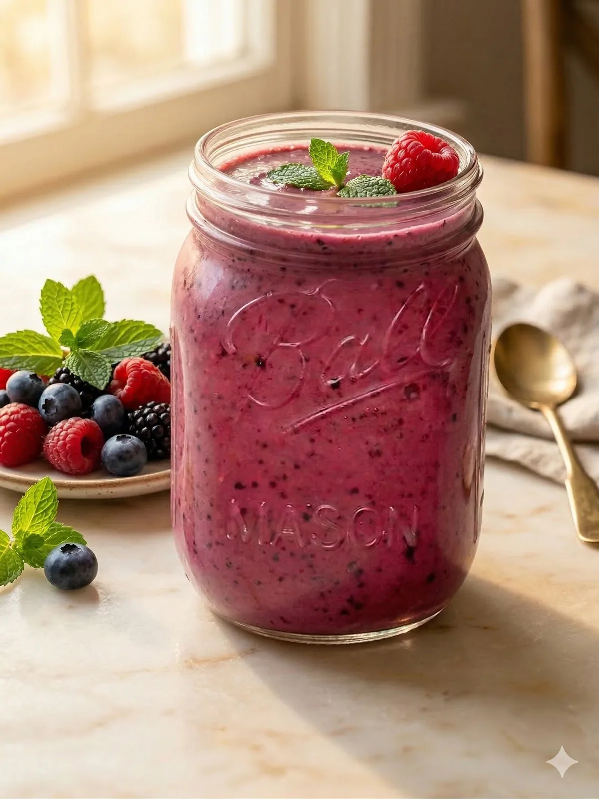 Recetas saludables: smoothie de energía para bienestar